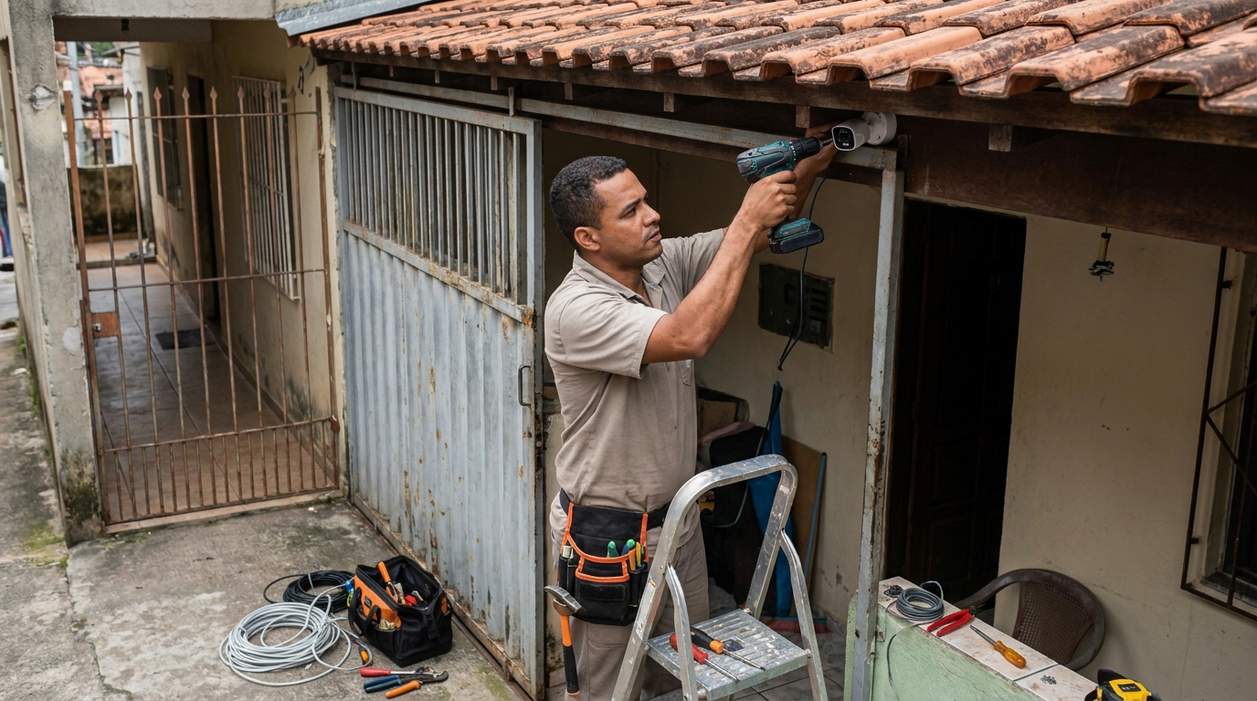 Instalacao de cameras de seguranca em Mogi das Cruzes‑SP
