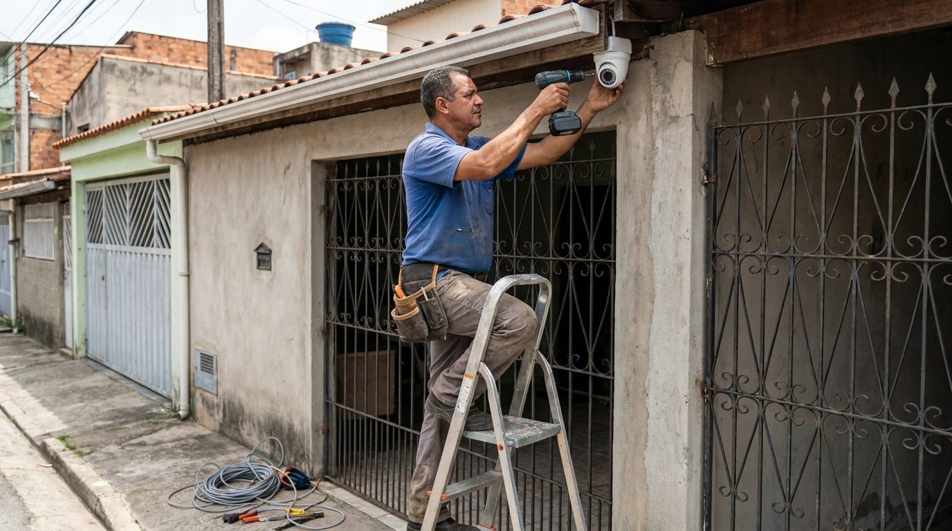 Instalacao de sistema de monitoramento em Belém‑PA
